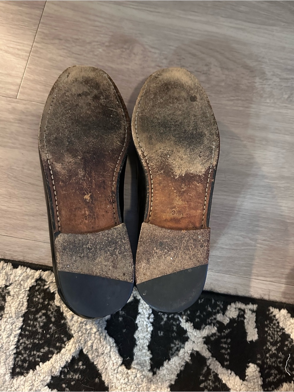 Mezlan Santander Loafers black tassel sz 9.5 - Picture 6 of 6